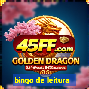 bingo de leitura